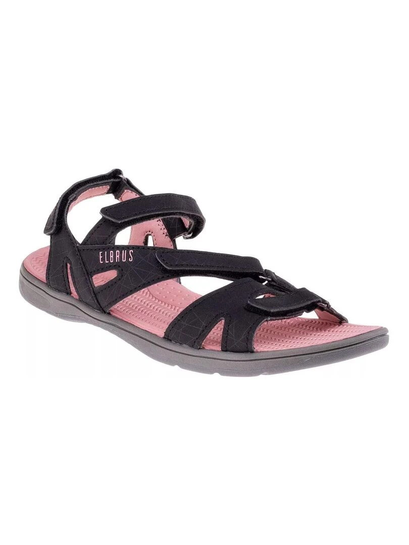 Elbrus Sandales LAREN Noir Rose