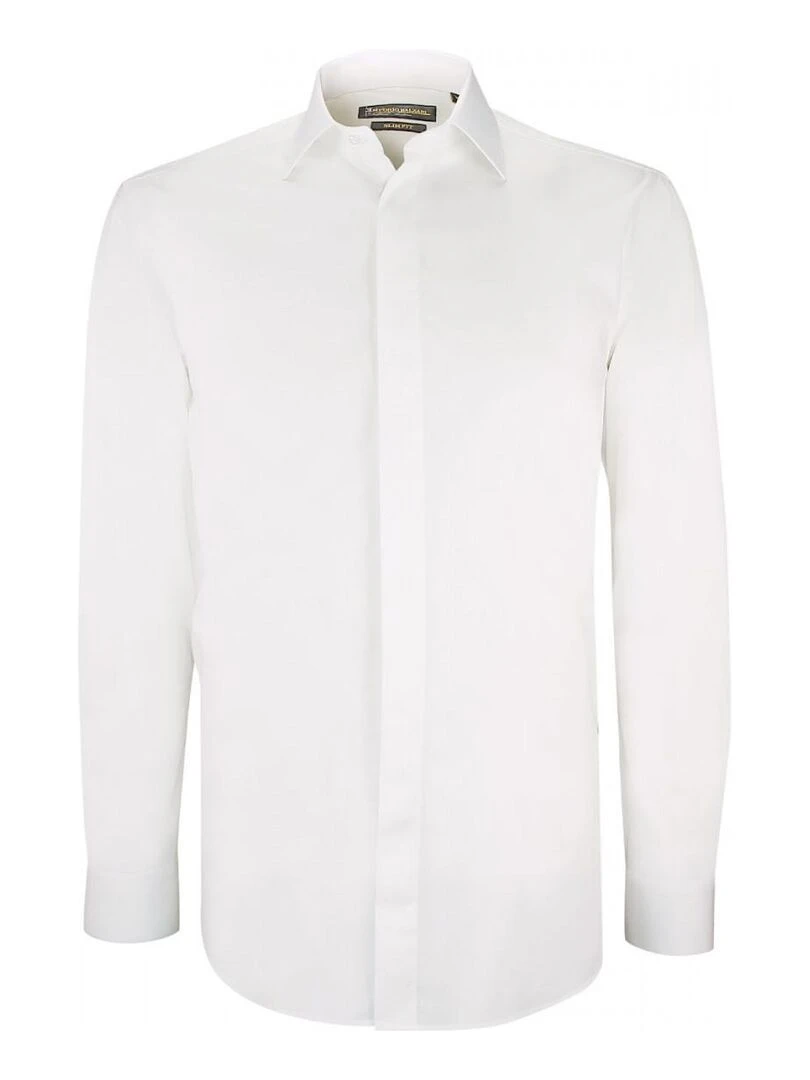 Chemise business gorge cachée ENZO Blanc