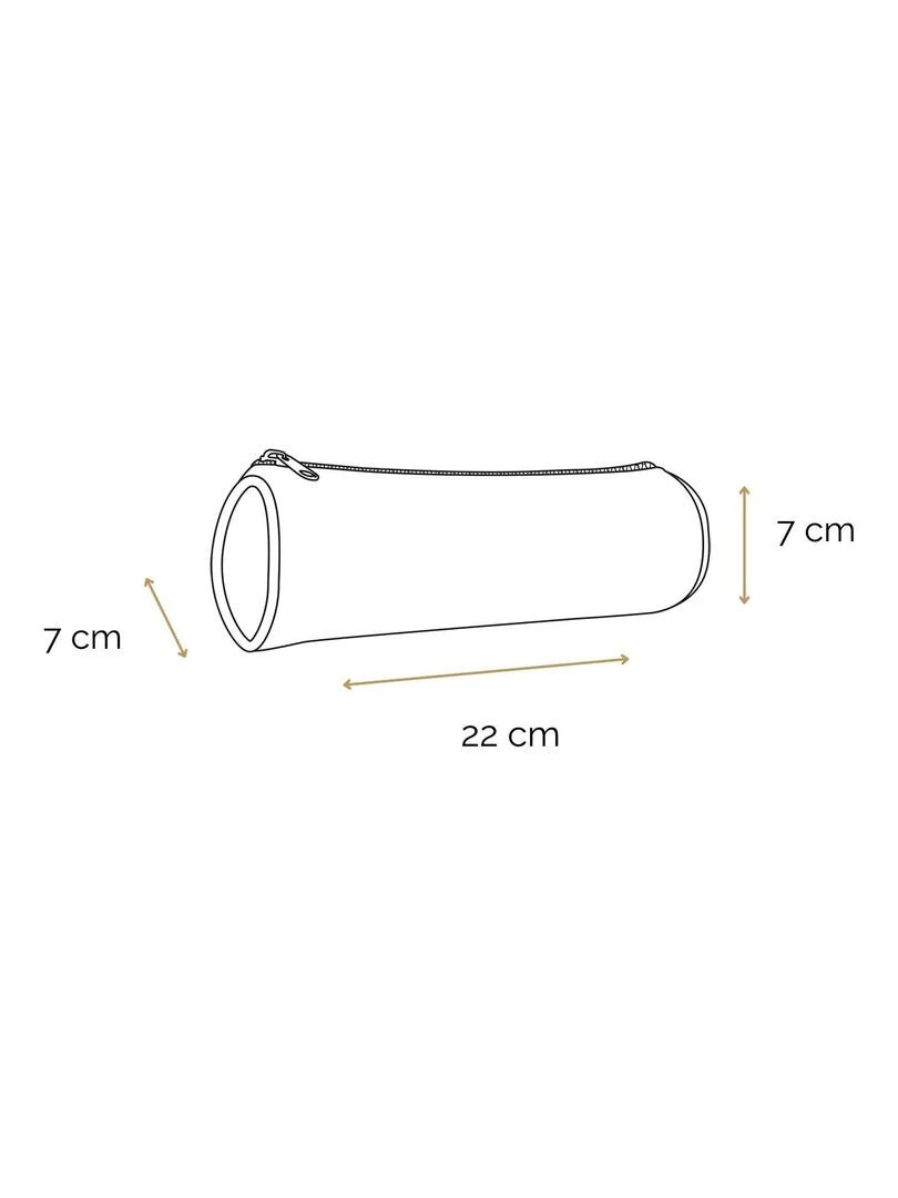 BAGTROTTER Trousse scolaire ronde Offshore Verte   Vert