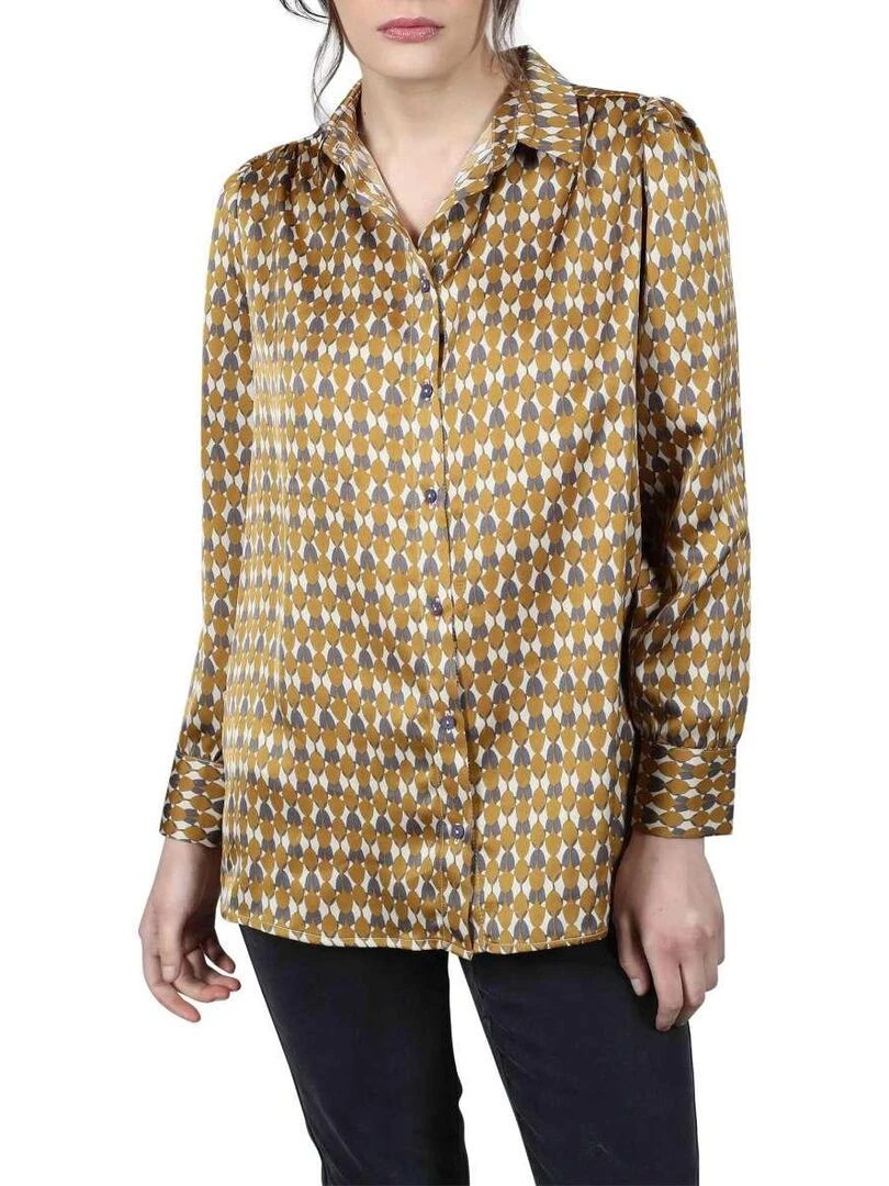 CHATTAWAK Chemise droite Jaune