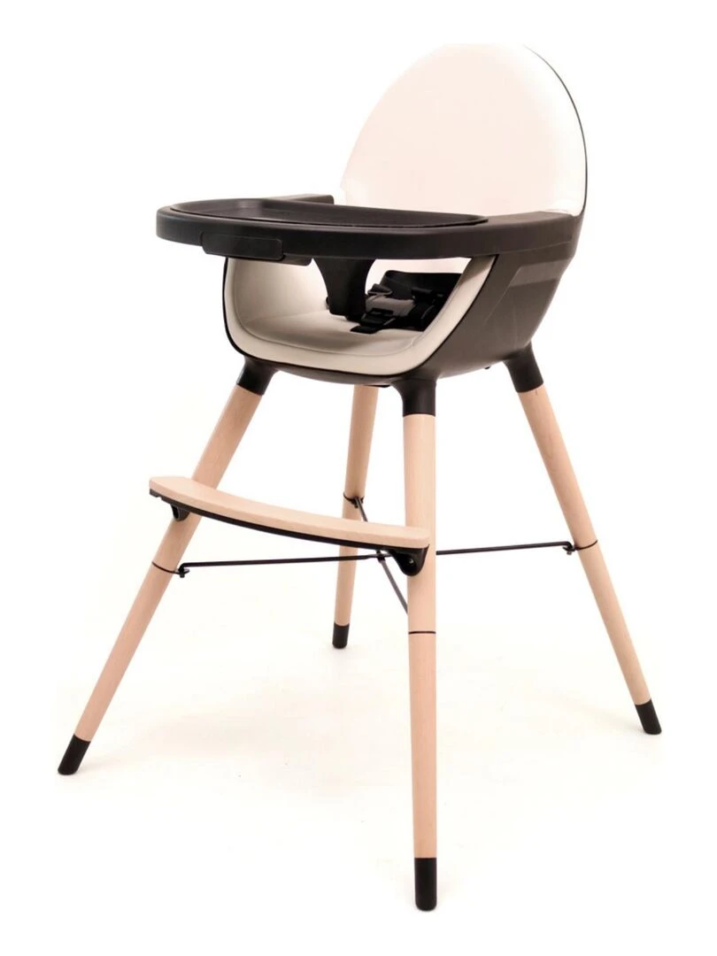 AT4 Chaise haute ESSENTIEL Noir Beige