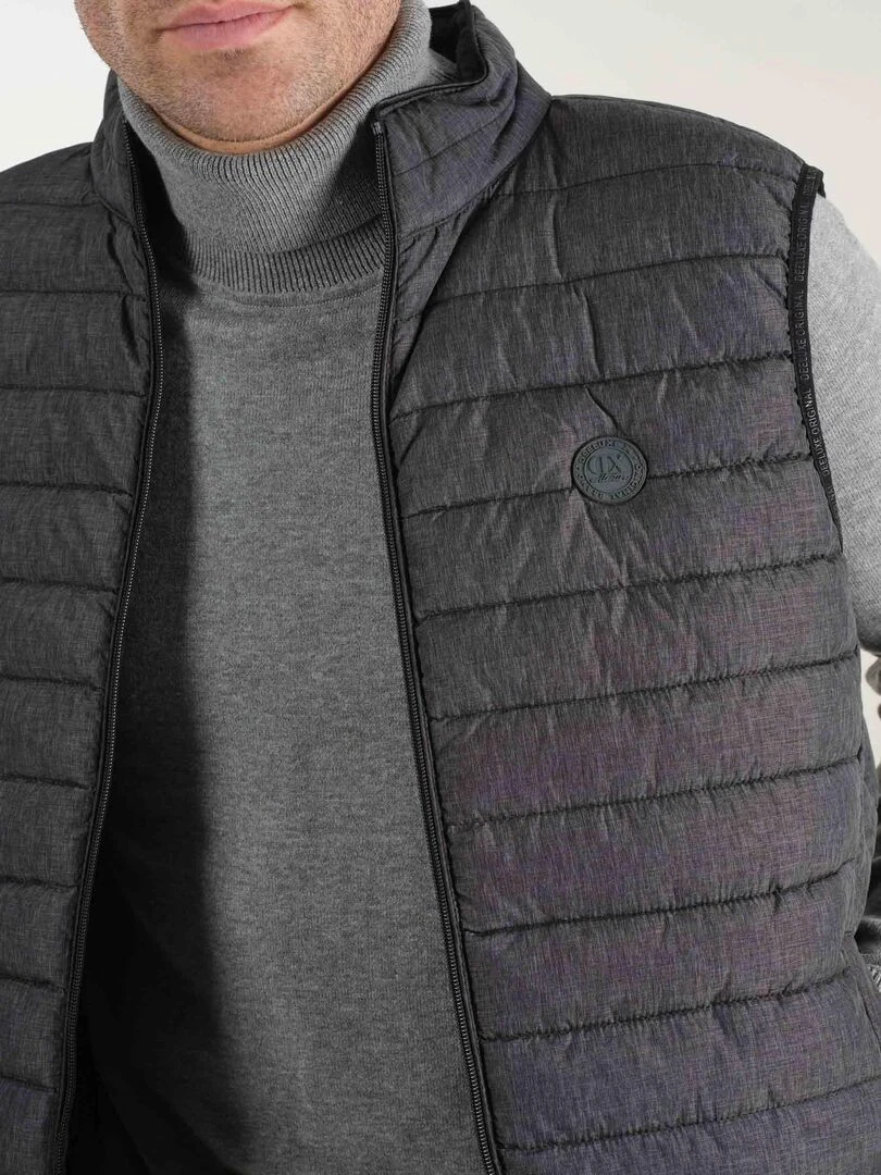 Doudoune sans manche pour homme 'Deeluxe'   Gris foncé