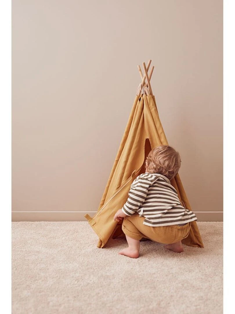 Tente tipi mini jaune   Kids Concept   N/A