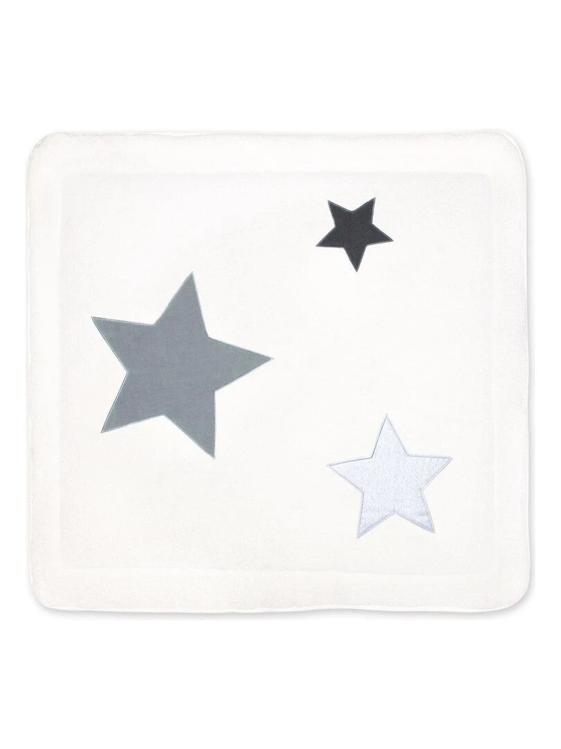 Bemini Tapis de parc et jeu Pady softy et terry Ecru