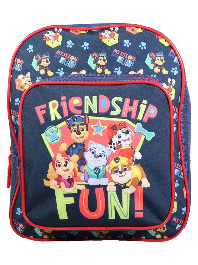 BAGTROTTER Sac à dos 31 cm avec poche maternelle Pat'Patrouille Friends Multicolore Multicolore