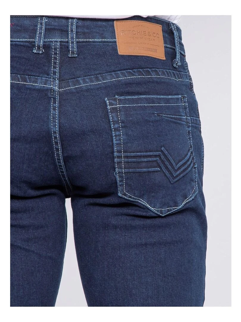 Jean coupe droite SALAGNON   Bleu