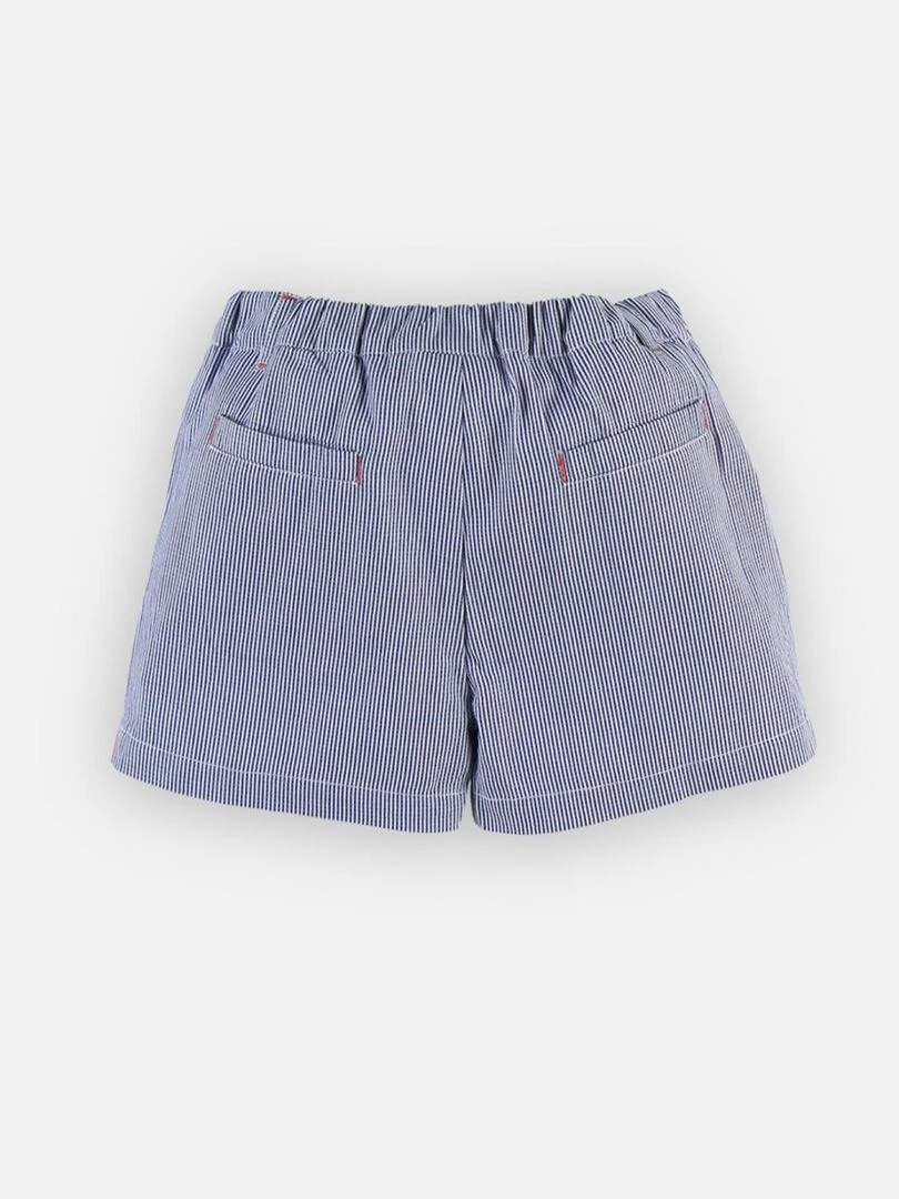 Short rayé marine/écru Noukie's Gris
