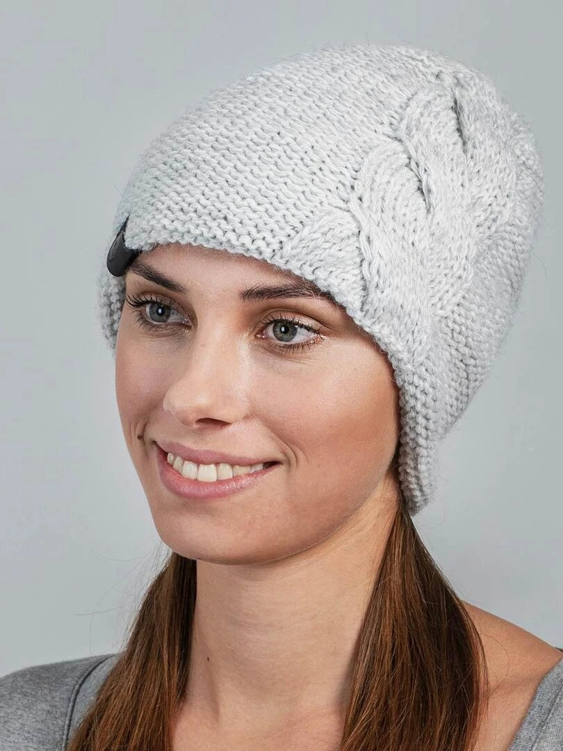 Bonnet Moyna Made in UE Gris clair