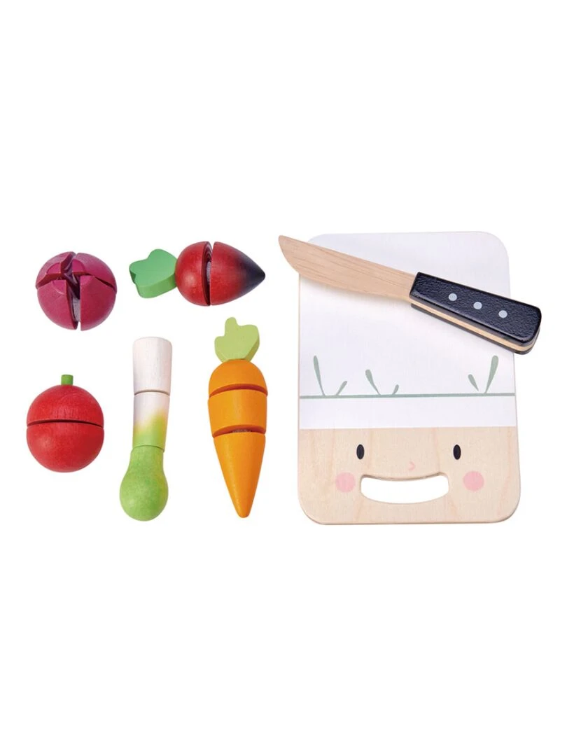 Planche à découper en bois Mini chef   N/A