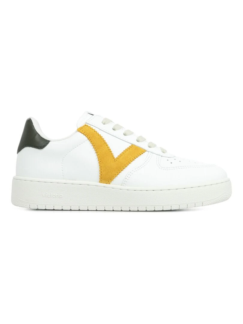 Baskets Victoria Madrid Blanc Marron