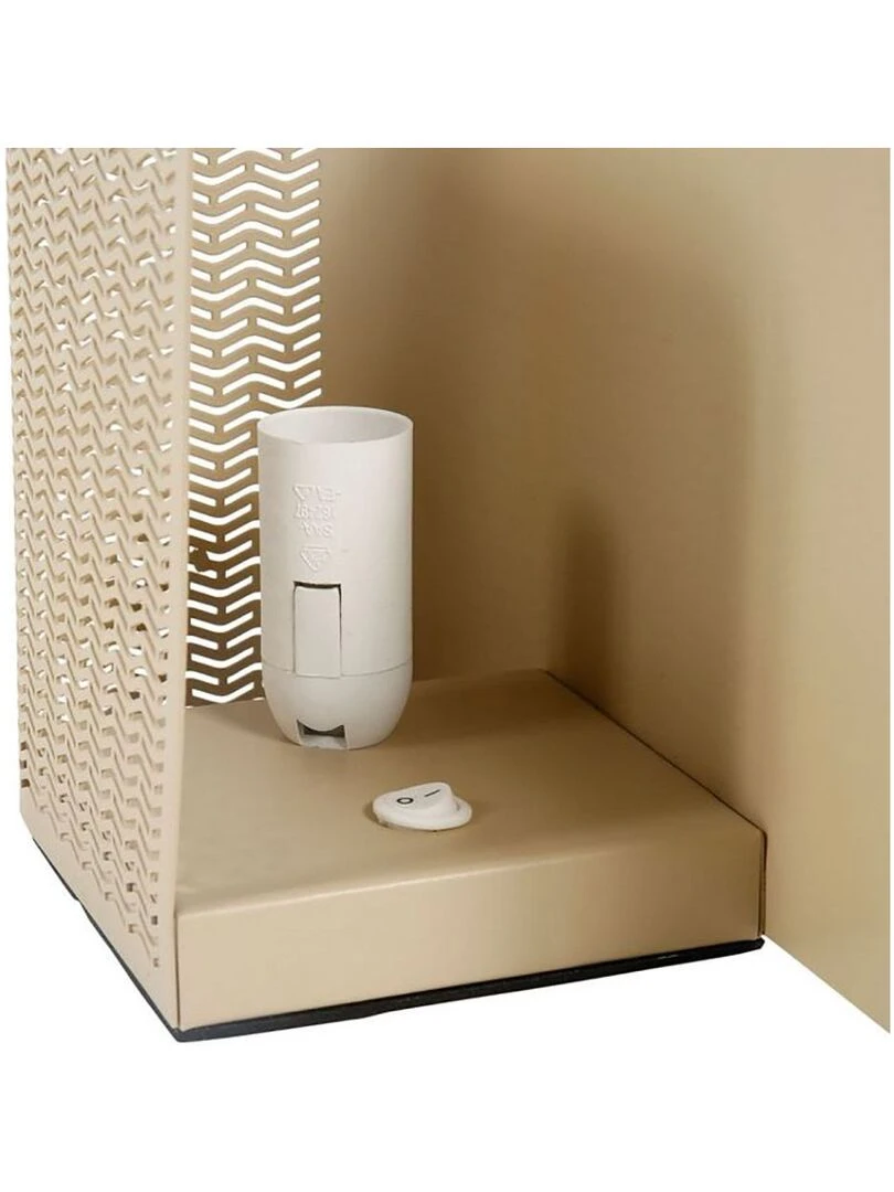 Lampe bureau métal Aladin noisette   Beige