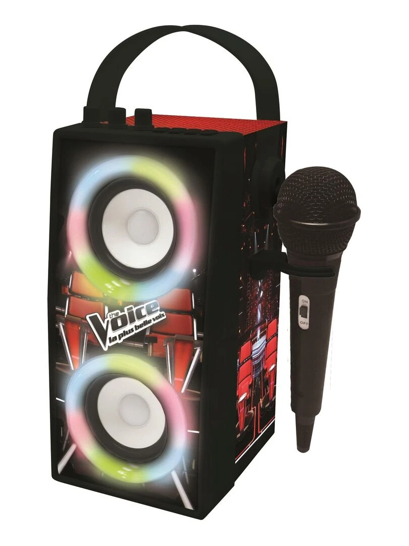 Enceinte Tendance Bluetooth® Portable Avec Micro Et Effets Lumineux The Voice N/A
