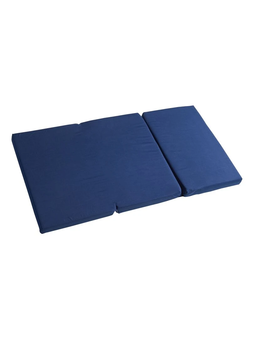 ROBA Matelas de Voyage 60 x 120 cm Pliable + Sac de Transport   Bleu