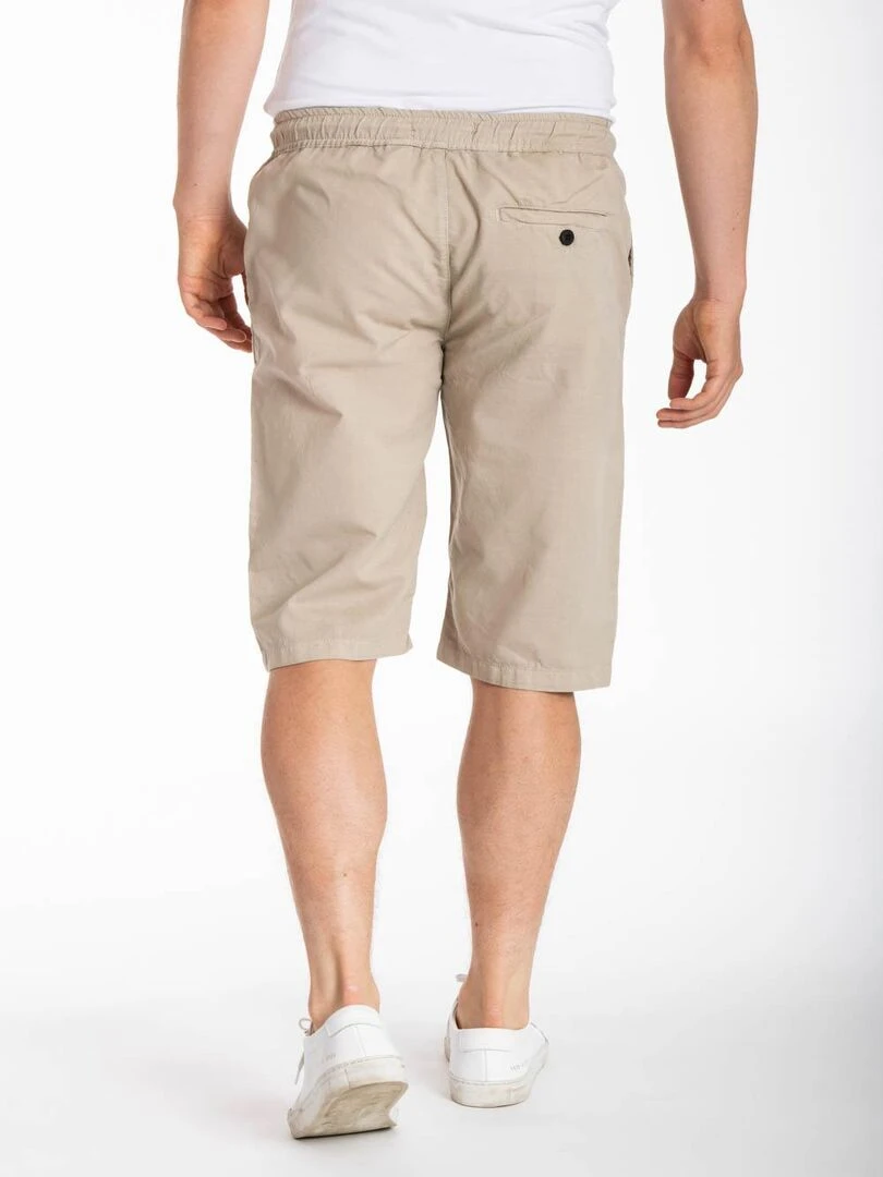 Bermuda coton lin MANNY 'Rica Lewis'   Beige