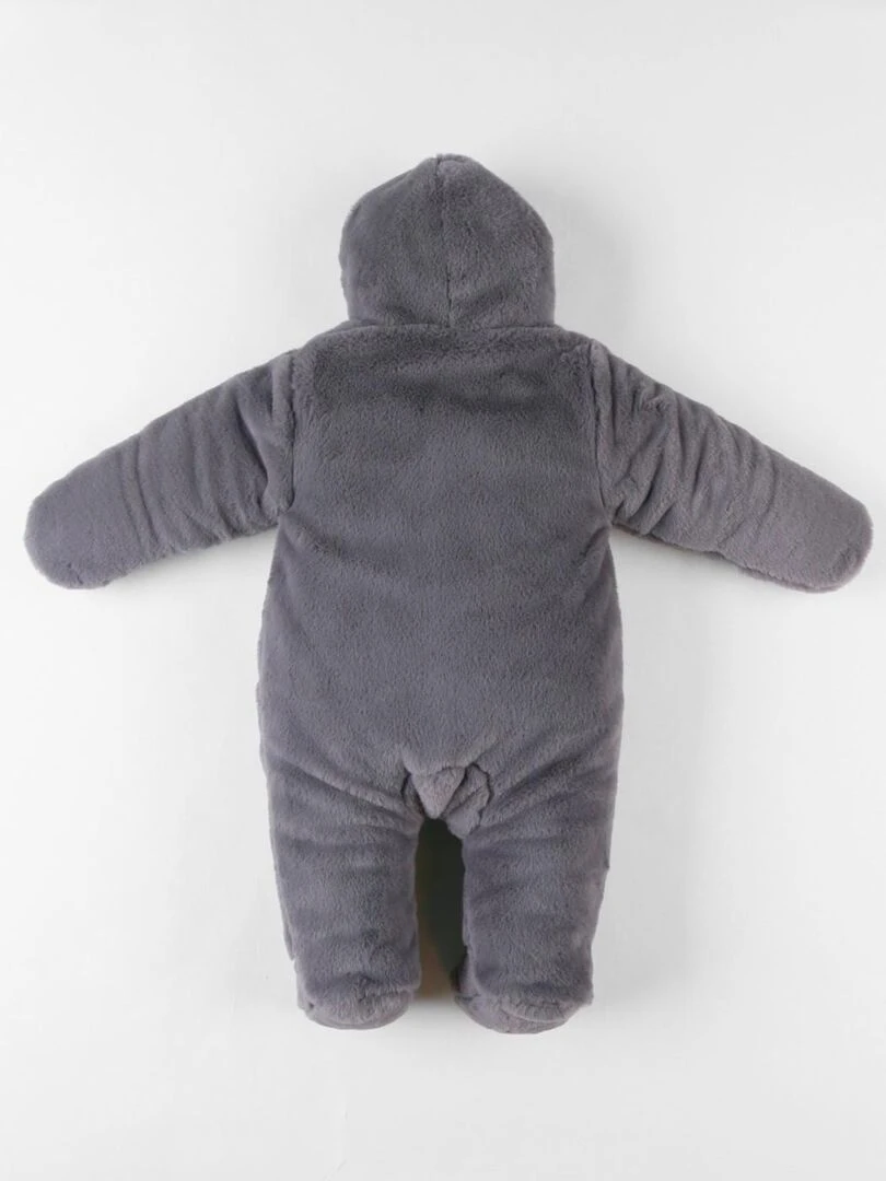 Combinaison pilote en Groloudoux® anthracite Noukie's Gris
