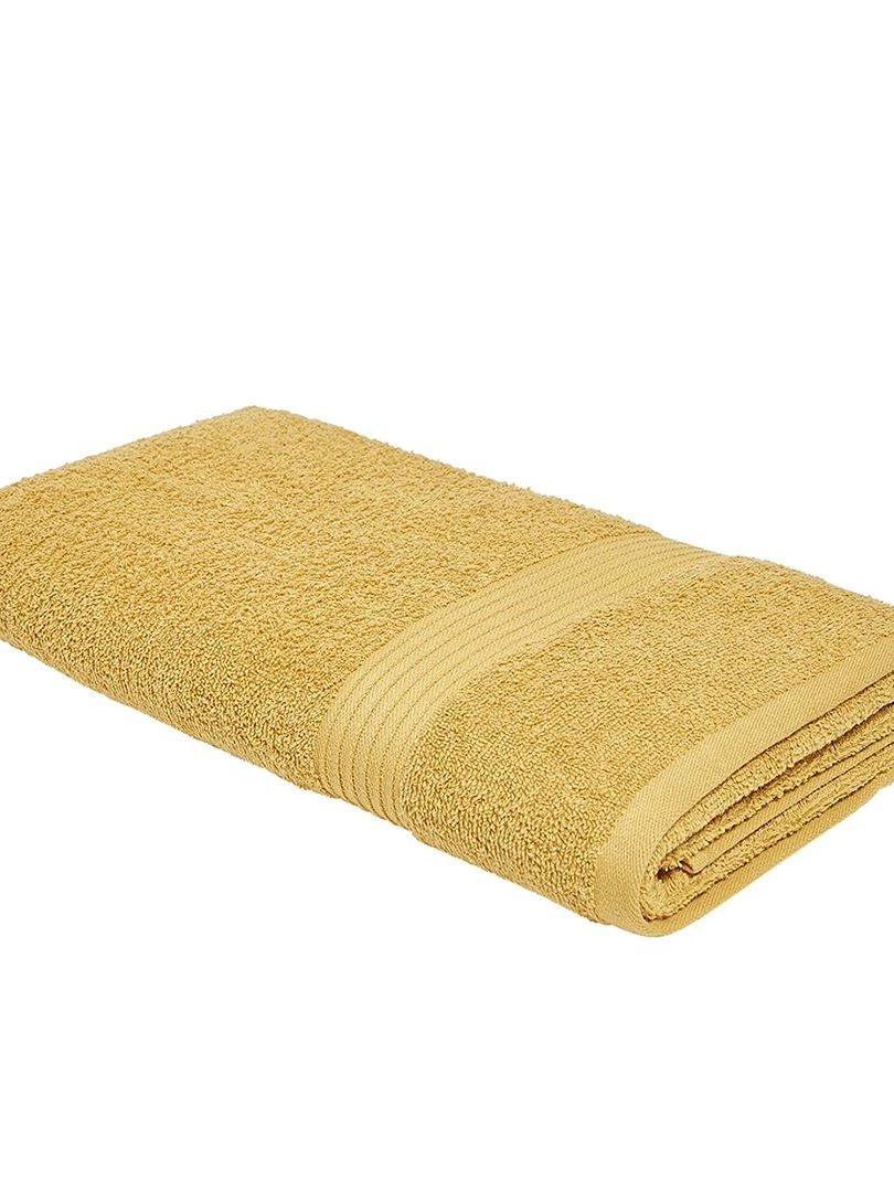 Drap de bain 70 x 130 cm   Jaune