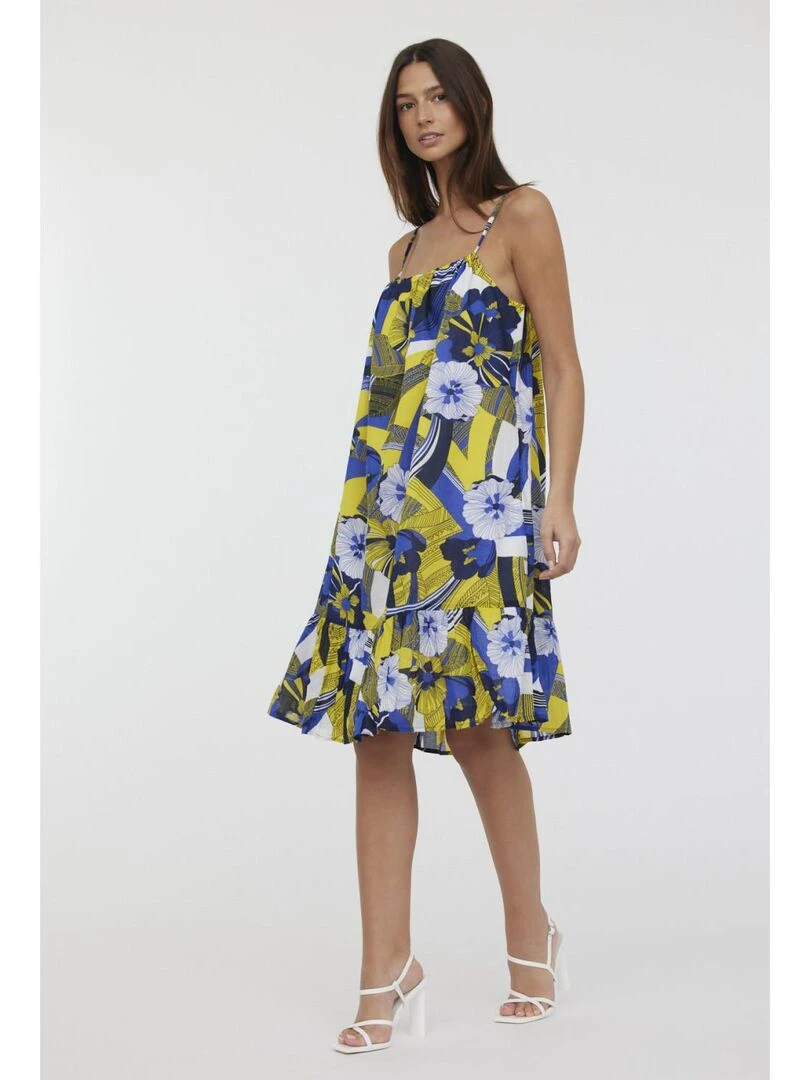 Lee Cooper   Robe sans manches coton  LOUNA   Jaune