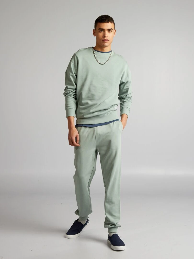 Sweat en molleton Vert