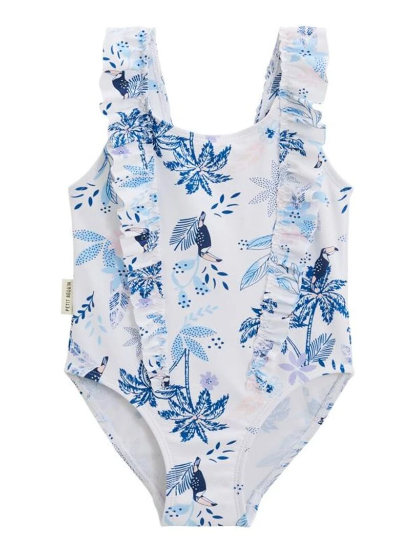 Maillot de bain enfant 1 pièce Moorea Bleu