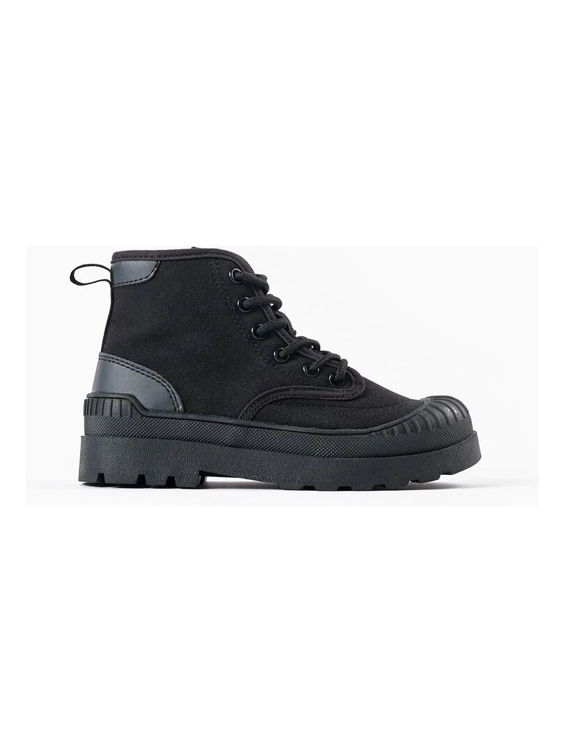Bottes de motard pour enfants NORTHERN CALLING Gris foncé