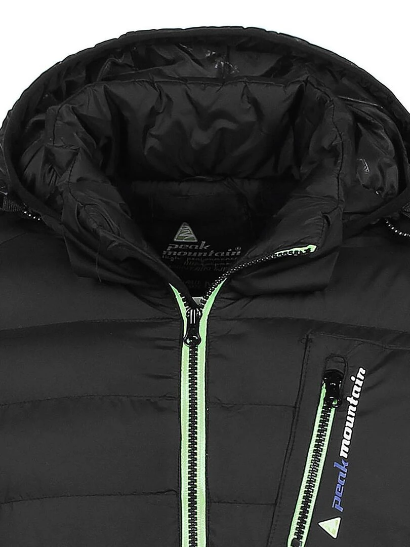 Doudoune de ski homme CARFOU   PEAK MOUNTAIN   Noir Noir