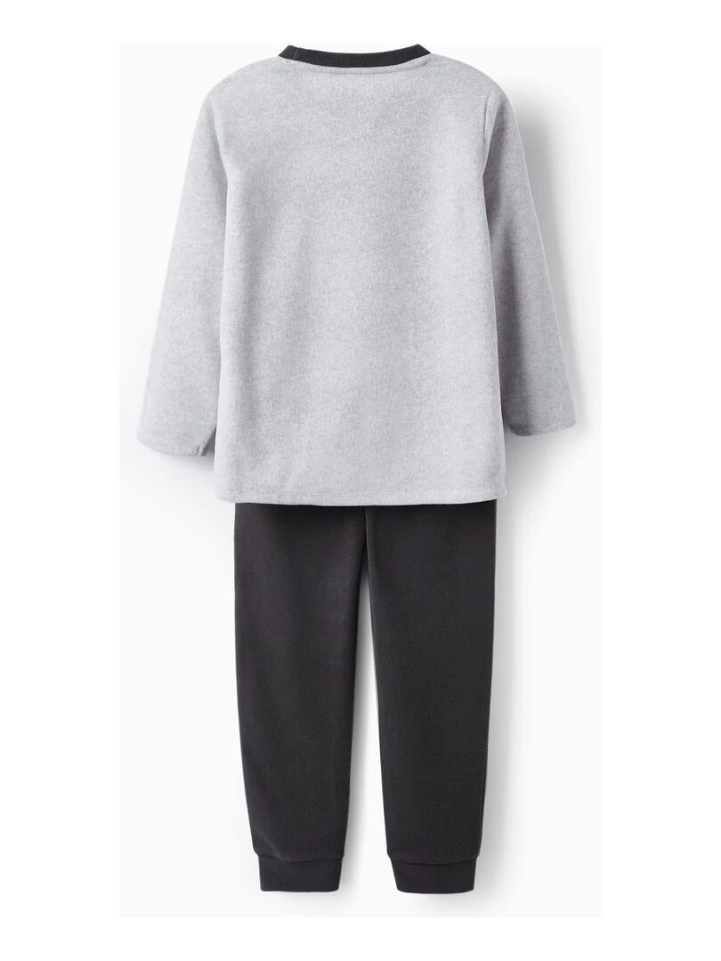 Pyjama en polaire pour garçon 'Batman' manches longues WARNER BATMAN Gris