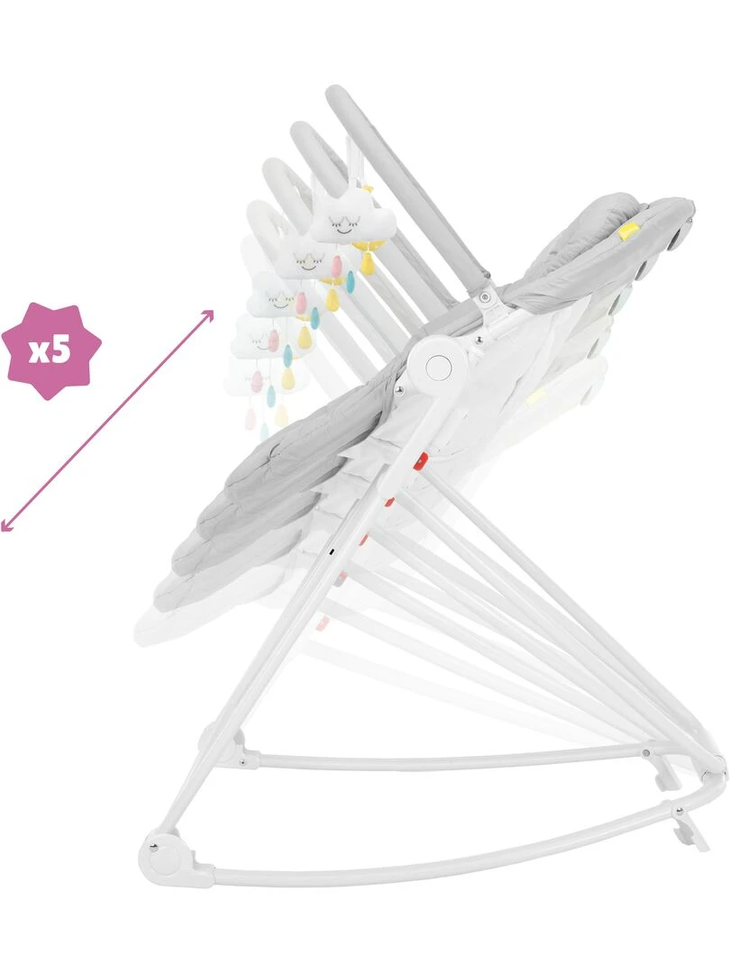 Transat En Hauteur 'compact'up Badabulle'   Gris