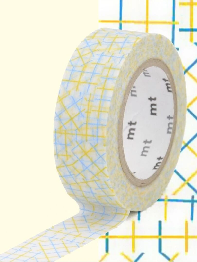 Masking tape Collage jaune 1 5 cm x 7 m N/A