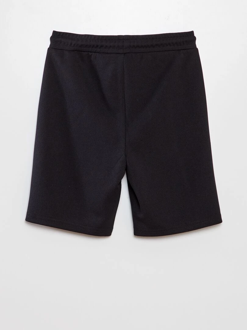 Short en nid d'abeilles   Orange