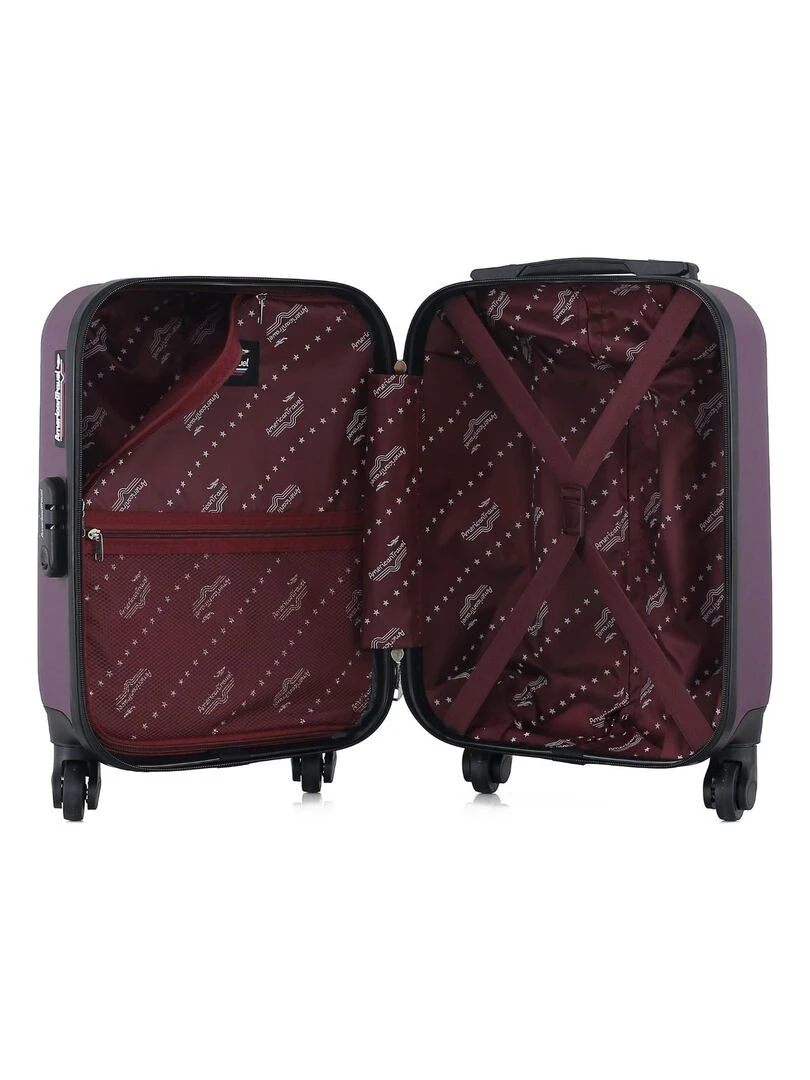 AMERICAN TRAVEL   VALISE XXS BROOKLYN   Violet prune