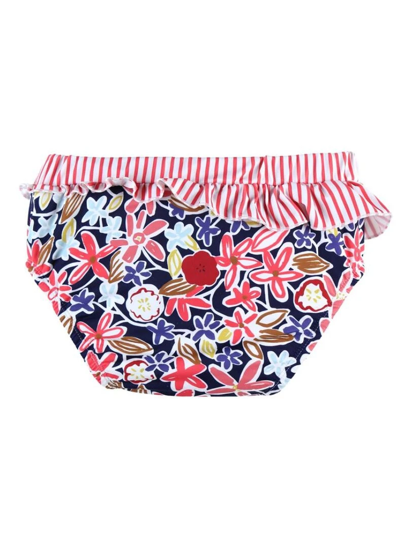 Maillot De Bain Culotte Double Protection Bdm Girl (3 6 Mois)   Bleu