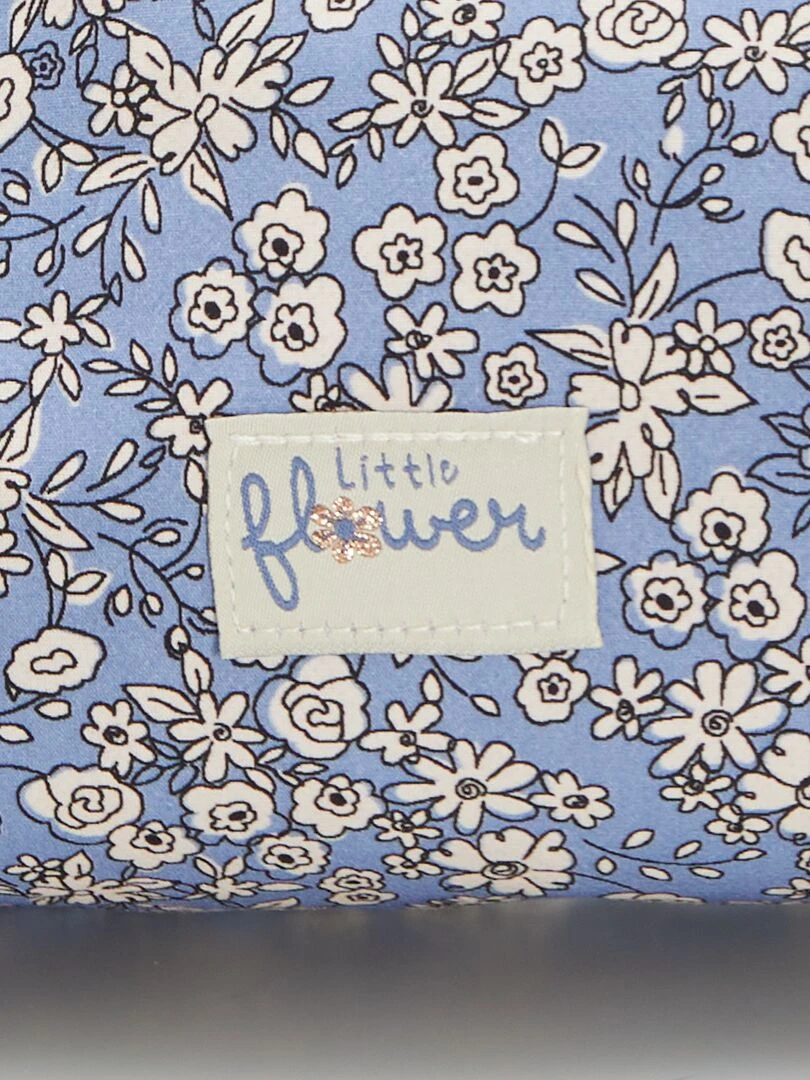 Trousse de toilettes imprimé liberty   Bleu