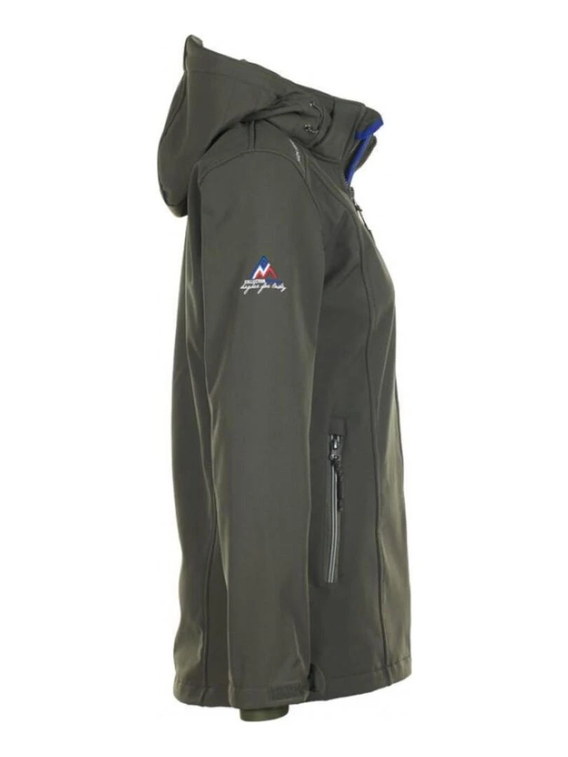 Blouson softshell femme AMONT   PEAK MOUNTAIN   Kaki