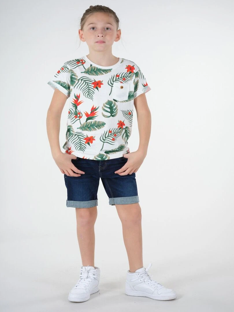 Short en jean 'Deeluxe' Bleu foncé