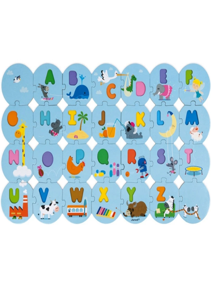 Puzzle à encastrer J’apprends l'alphabet   N/A