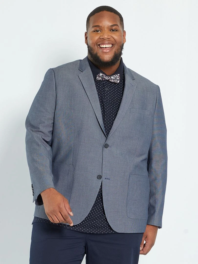 Veste de costume regular   bleu noir