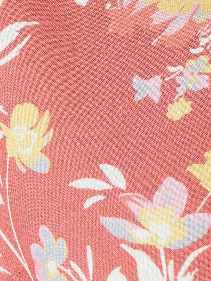 Chemisier doux imprimé fleurs   Damart   Rose