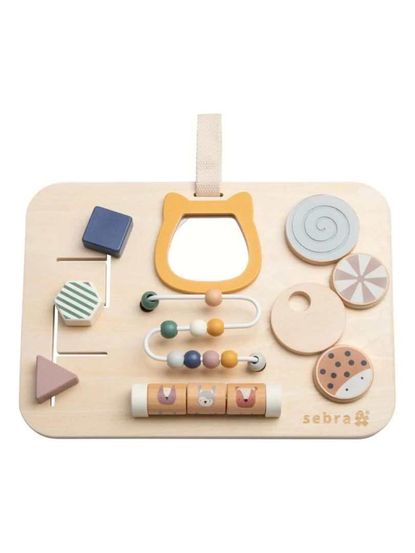 Panneau d'activités en bois Woodland Sebra Multicolore