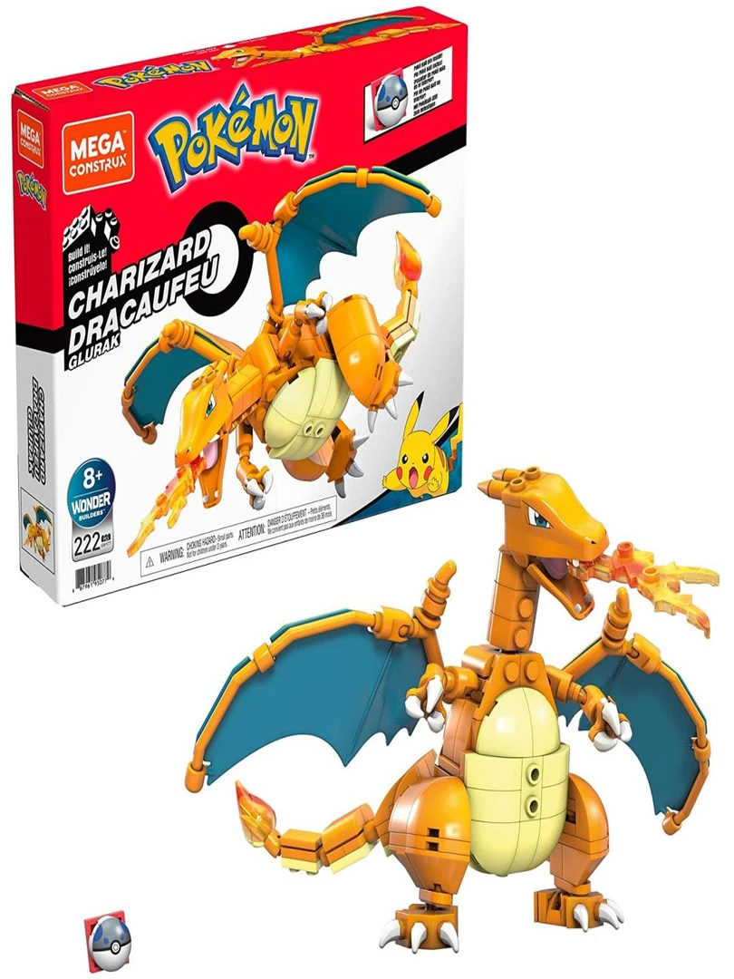 Mega Construx Pokemon Dracaufeu A Construire N/A