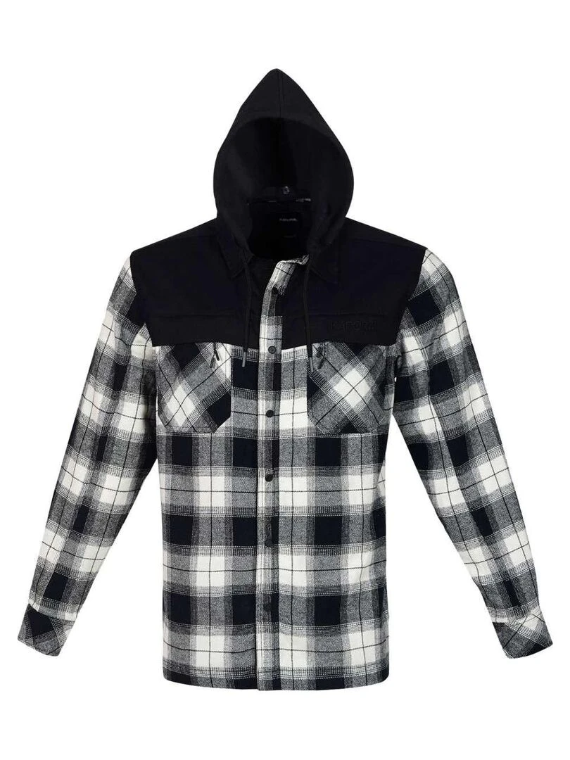 KAPORAL Surchemise coton droite Noir