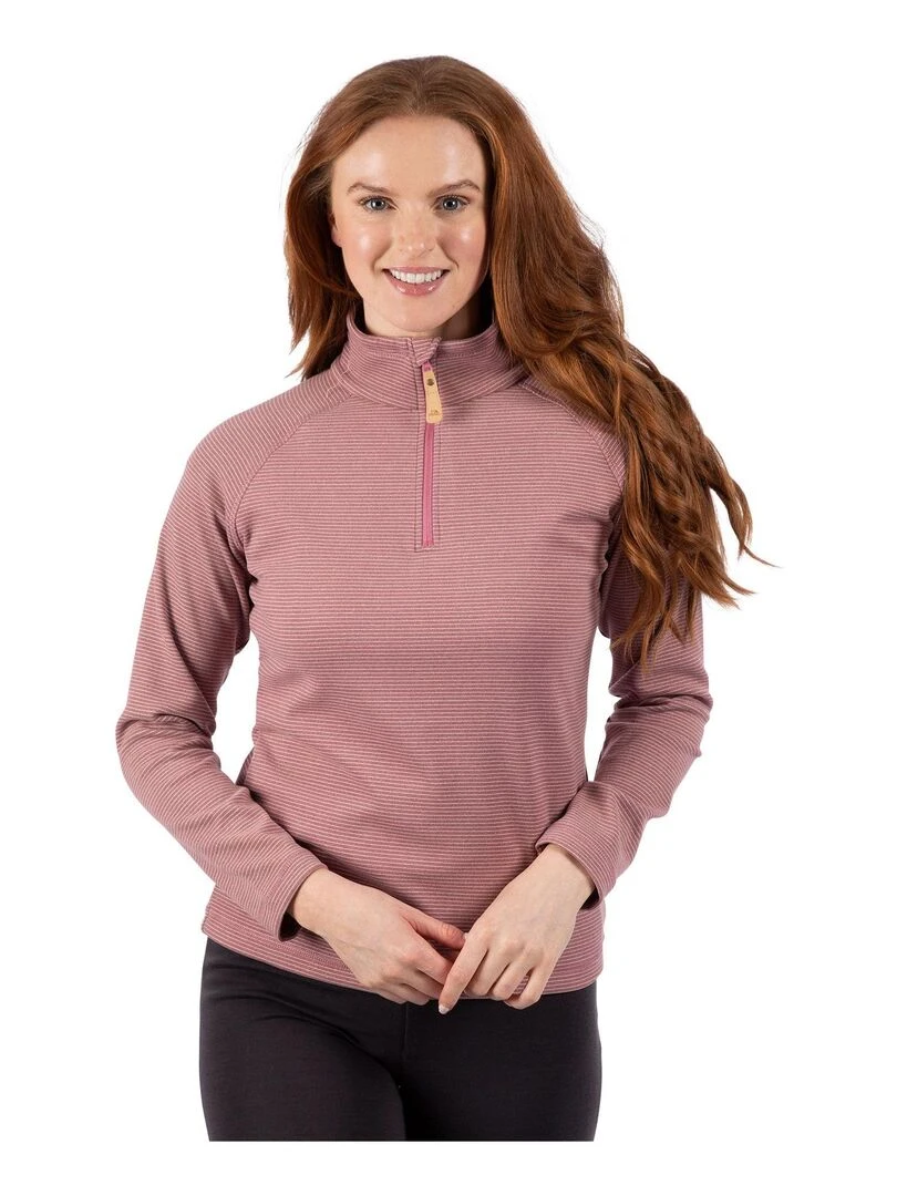 Trespass   Haut polaire OLGA   Rose pâle