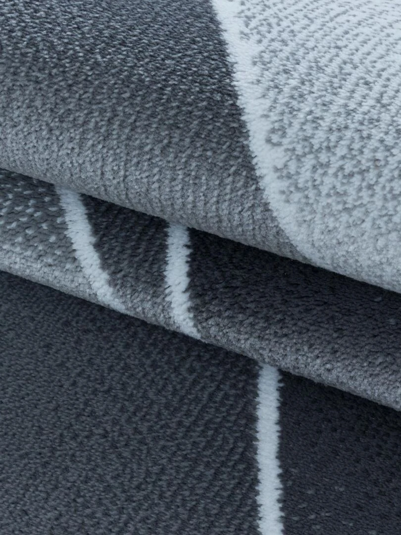 Tapis salon LISIVE OEKO TEX® Gris