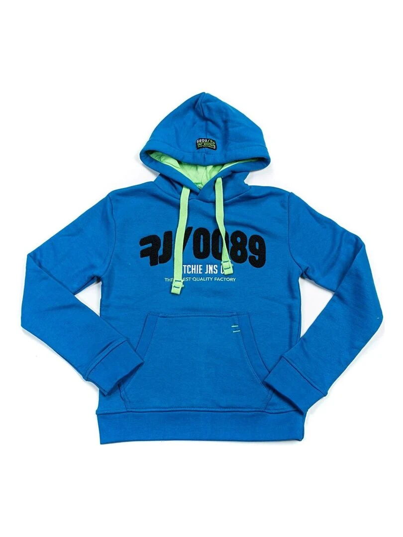 Sweat à capuche WALFROY BOY Bleu roi