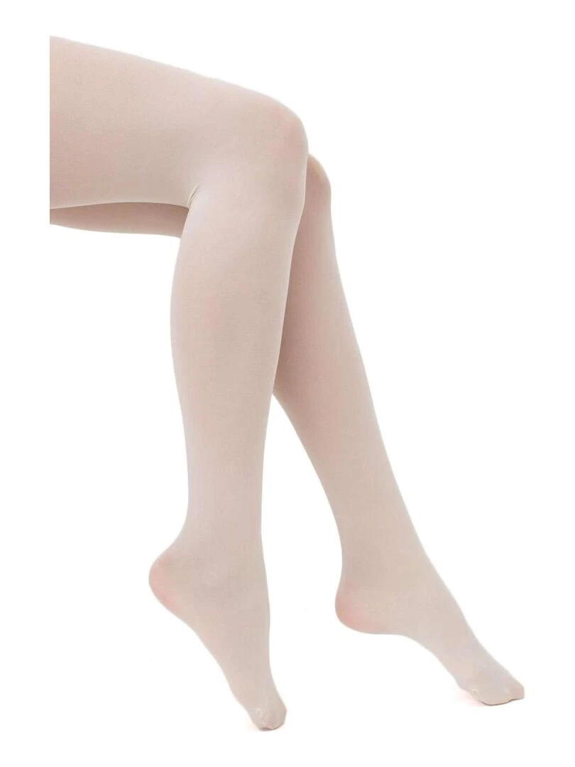 Giulia Samba 40den (Multipack) Opaque Collant Crème M Blanc
