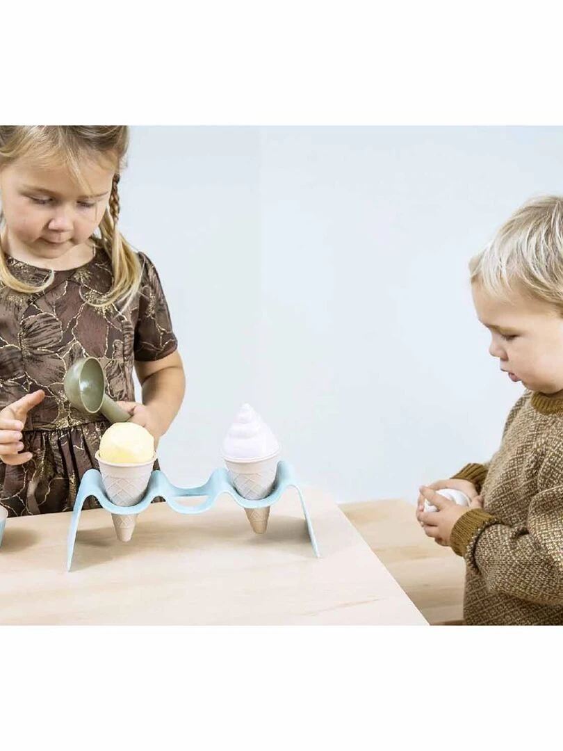 Jouet bioplastique   Coffret de cupcake et crème glacée   N/A