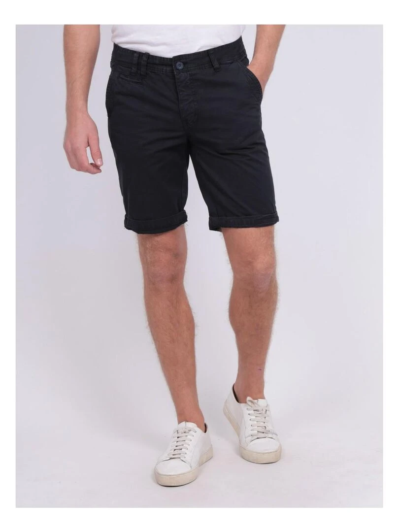 Bermuda coupe droite BROWEN Bleu marine