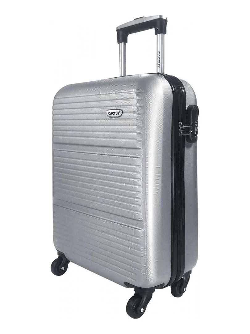 Valise Cabine Rigide 54 8 cm ABS   Gris