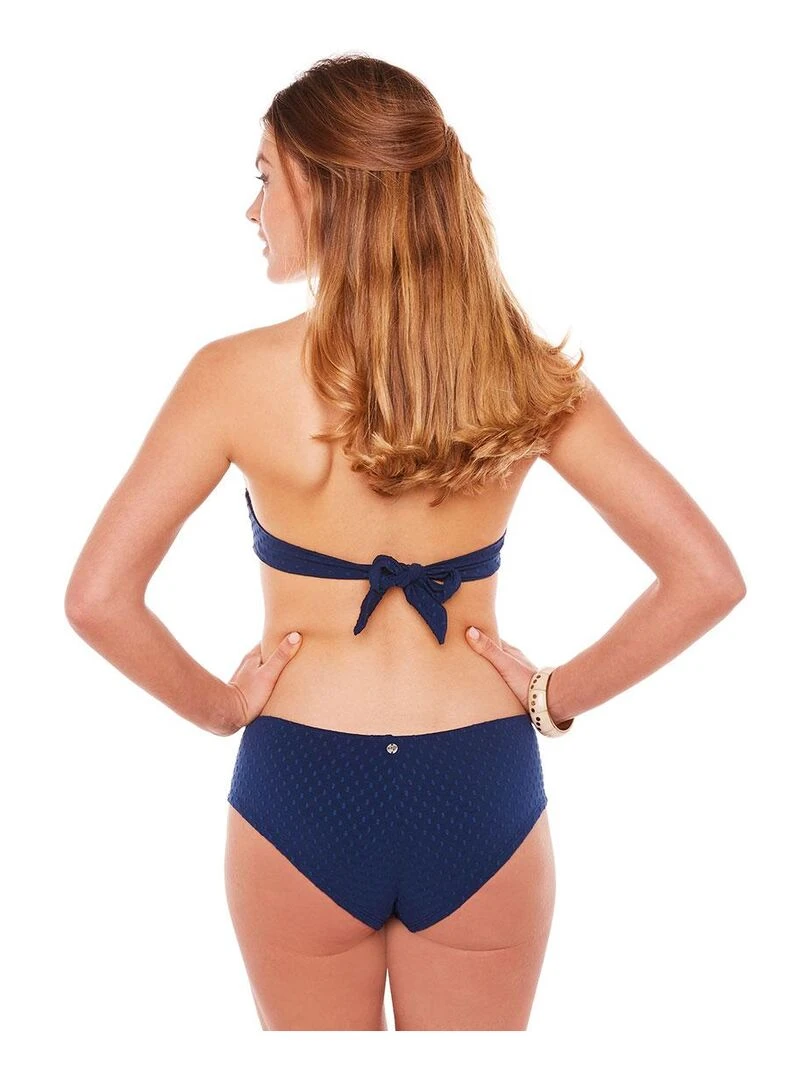 Haut de maillot triangle PAREO   Brigitte Bardot Bain   Bleu