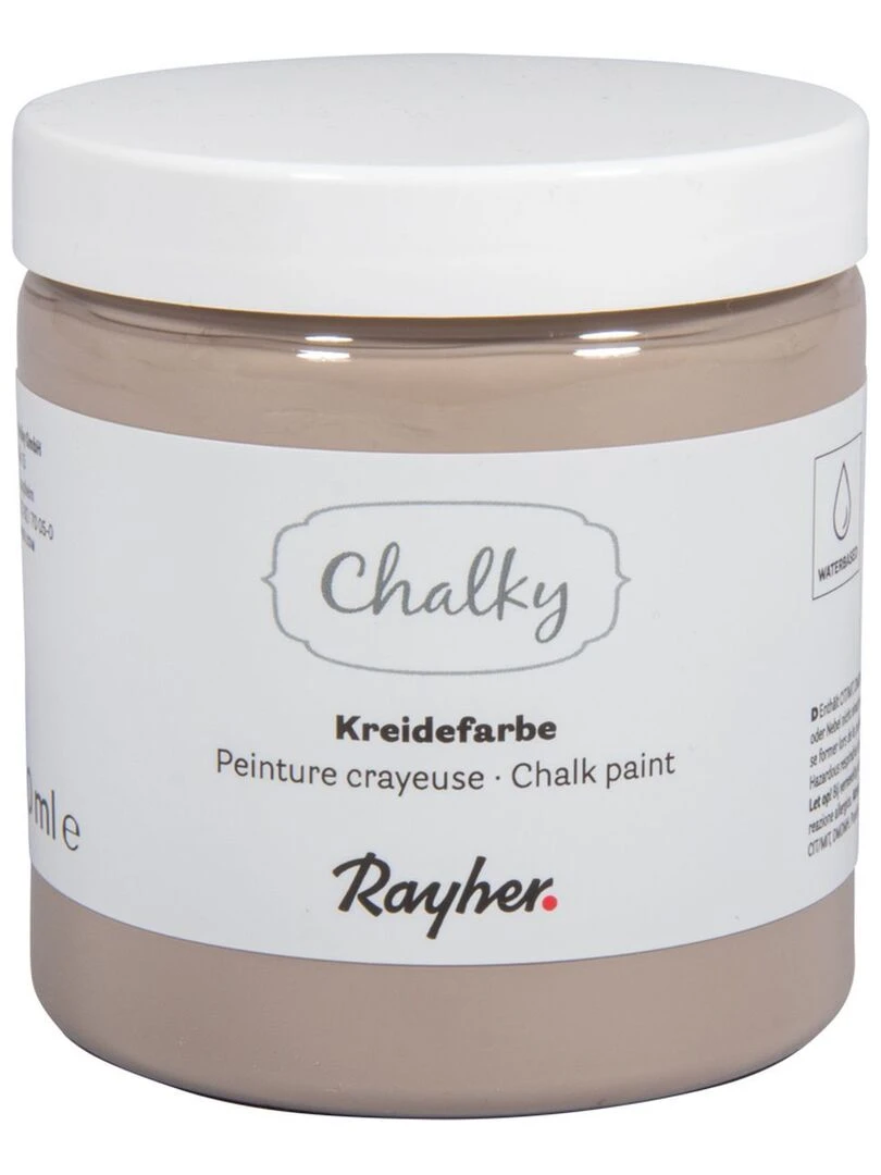 Peinture Craie Taupe Chalky Finish 230 ml N/A