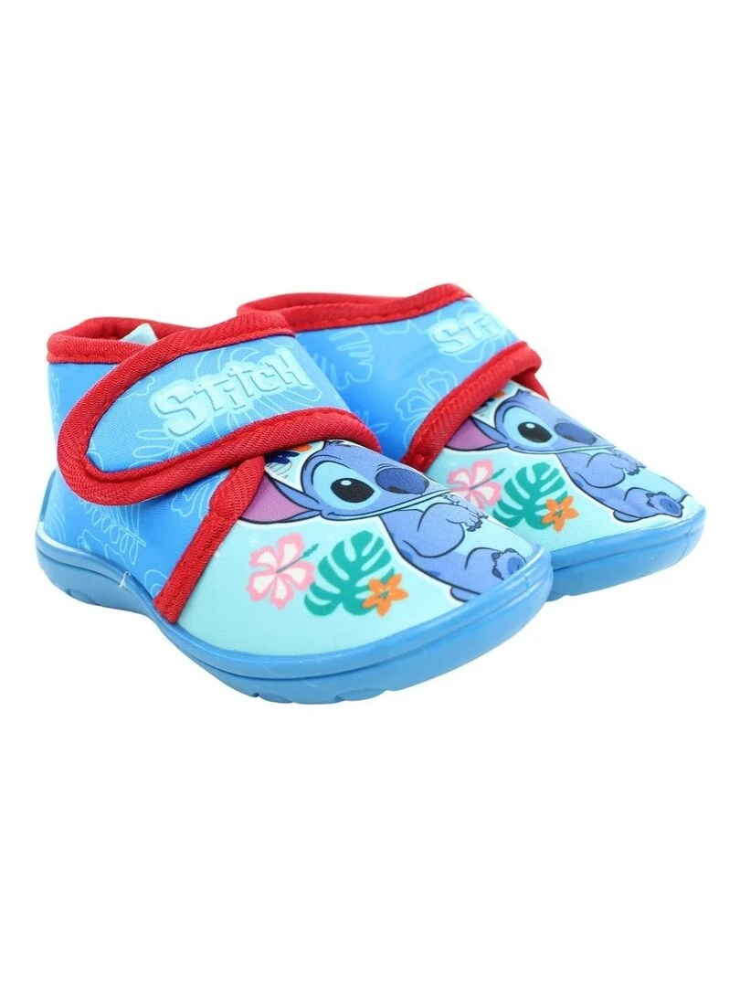 Disney Chaussons garçon imprimé Lilo Et Stitch Bleu